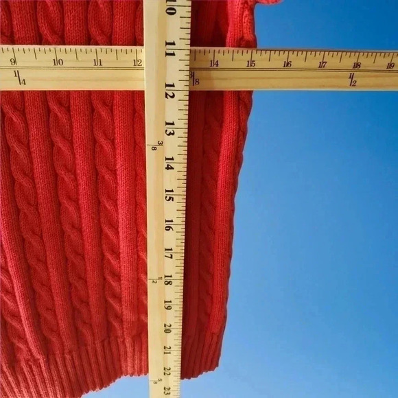 -Lauren Ralph women sweater red size MP - Picture 7 of 7